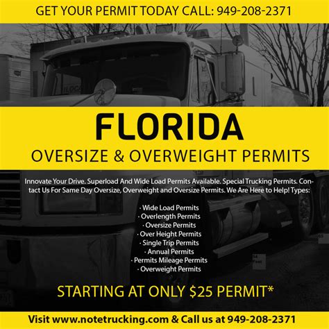 florida oversize load permits online.